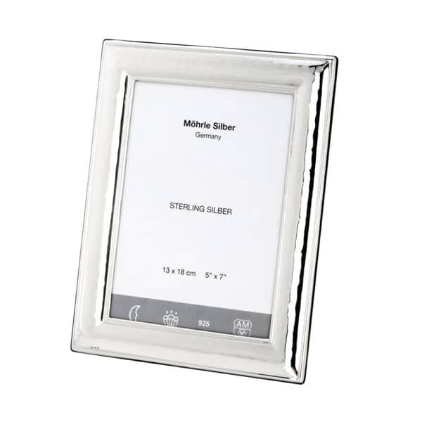 Bilderrahmen Silber 925 Hammerschlagmuster