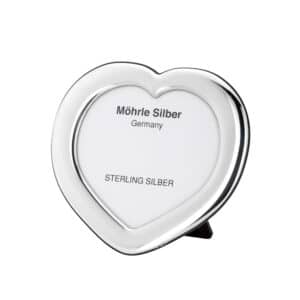 Bilderrahmen Silber 925 Herzform glatt