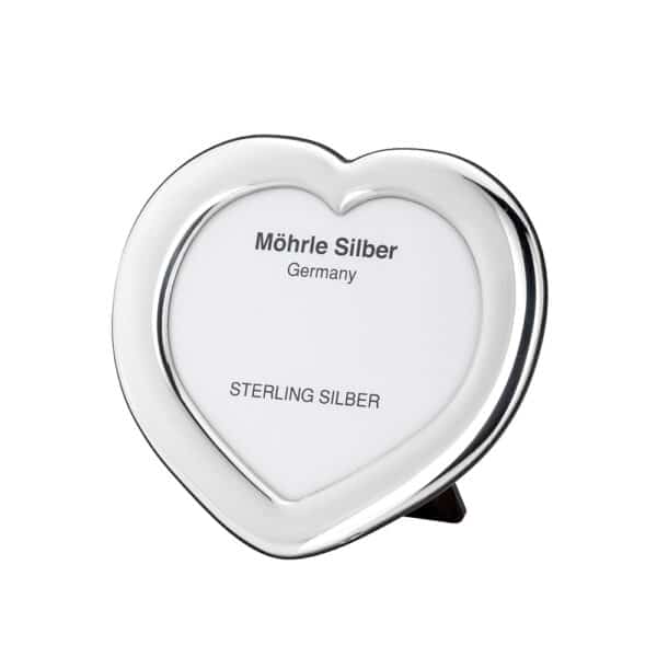 Bilderrahmen Silber 925 Herzform glatt