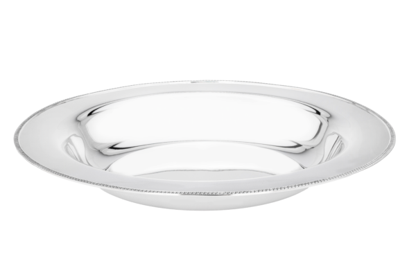Taufschale 925 Silber handgefertigt, Palmettmotiv