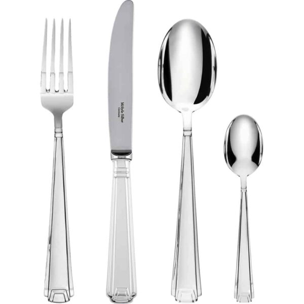Set de couverts 4 pièces Art déco
